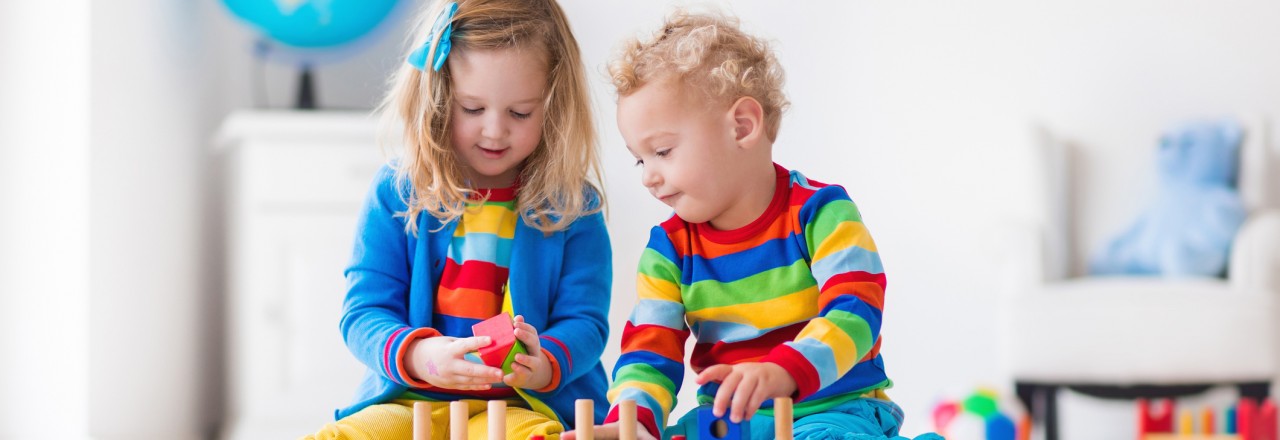 All Things Good, Children playing with toys in a healthy home, CA